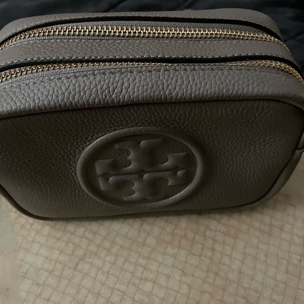 Tory Burch Brown Leather Belt Bag